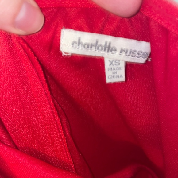 Red women’s jumpsuit. Size XS - Picture 4 of 4